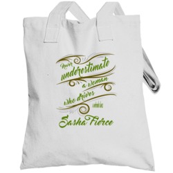 Never Underestimate Woman Who Drives Totebag