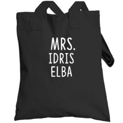 Mrs Idris Elba Male Actor Movie Fan Totebag
