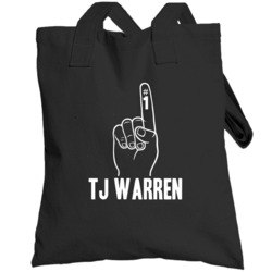 Tj Warren Number 1 Finger Phoenix Basketball Team Fan Totebag