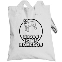 Pitbull Is My Homeboy  Lover Pet Totebag