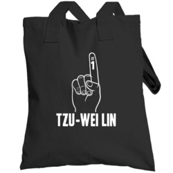 Tzu-wei Lin Number 1 Finger Boston Baseball Team Fan Totebag