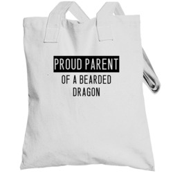 Bearded Dragon Proud Parent Animal Totebag