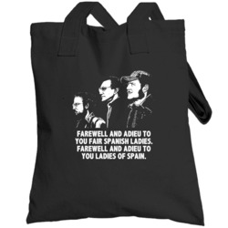 Jaws Brody Quinte And Hooper Farewell And Adieu Movie Quotes Totebag