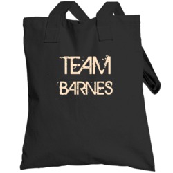 Team Sports Last First Name Barnes Totebag