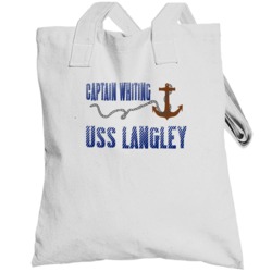 Anchor Navy Ship Customizable Totebag