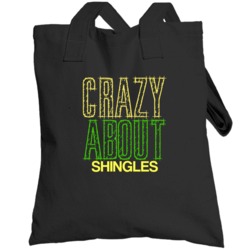 Shingles Crazy About Nouns Fun Totebag