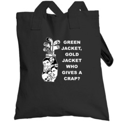 Happy Gilmore Cast Golf Bag Green Jacket Gold Jacket Who Gives A Crap 