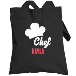 Custom Name Cooking Kitchen Grill Bbq Totebag