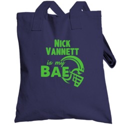 Nick Vannett Is My Bae Seattle Football Fan Totebag