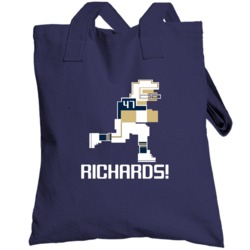 Ramon Richards #47 Tecmo Player Los Angeles R Football Fan Totebag