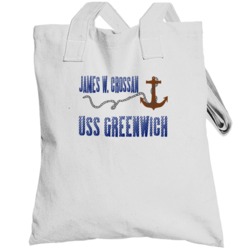 Anchor Navy Ship Customizable Totebag