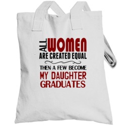 Woman Graduate  Customizable Totebag