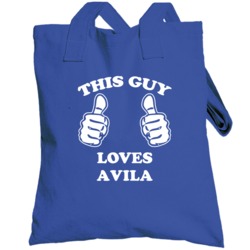 This Guy Loves Avila Name Totebag