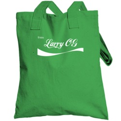 Larry Og Enjoy Cola Parody Weed Strain Pot Cannabis Marijuana Stoner T