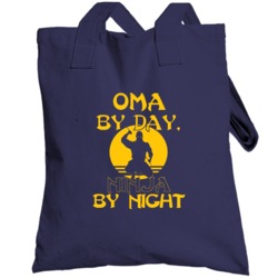 By Day Ninja By Night Totebag