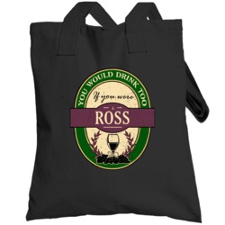 You Would Drink Too If You Were A Ross Wine Label Last Name Worn Look 