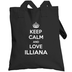 Keep Calm And Love Parody Custom Name Customizable Totebag