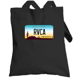 Arizona Custom Name License Plate Customizable Totebag