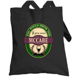 You Would Drink Too If You Were A Mccabe Wine Label Last Name Worn Loo