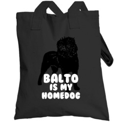 Balto Is My Homedog  Affenpinscher Totebag