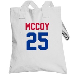 Jersey Back Lesean Mccoy Buffalo Football Team Fan For White Totebag
