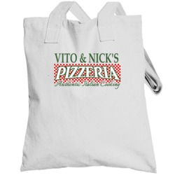 Pizzeria Personalized Name Italian Theme Totebag