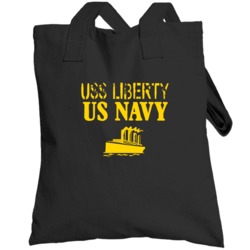 Uss Liberty Us Navy Ship Crew Boat Totebag