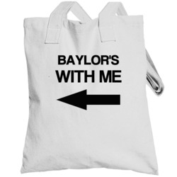Baylor's With Me Couples Relationship Boyfriend Totebag