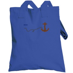 Anchor Navy Ship Customizable Totebag