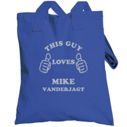 Mike Vanderjagt This Guy Loves Dallas Texas Sports Football Totebag