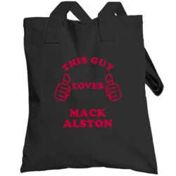 Mack Alston This Guy Loves Houston Texas Sports Football Totebag