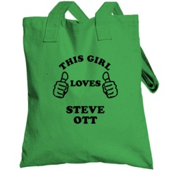 Steve Ott This Girl Loves Dallas Texas Sports Hockey Totebag