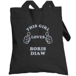 Boris Diaw This Girl Loves San Antonio Basketball Texas Sports Totebag
