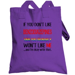 You Won't Like Me Totebag