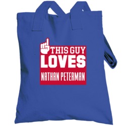 This Guy Loves Nathan Peterman Buffalo Football Team Fan Totebag