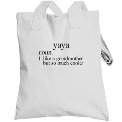 Noun Language Definition Grandma Grandmother  Totebag