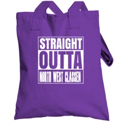 Straight Outta School Subject Learning Parody Customizable Totebag