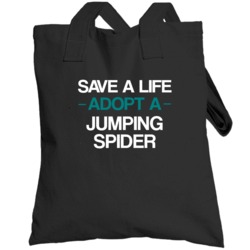 Jumping Spider Save A Life Adopt An Animal Totebag
