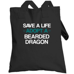 Bearded Dragon Save A Life Adopt An Animal Totebag
