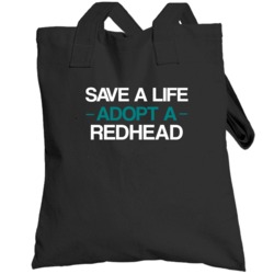 Redhead Save A Life Adopt An Animal Totebag