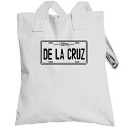 100 Percent Name License Plate Customizable Totebag