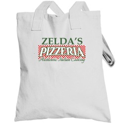 Pizzeria Personalized Name Italian Theme Totebag