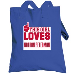 This Girl Loves Nathan Peterman Buffalo Football Team Fan Totebag