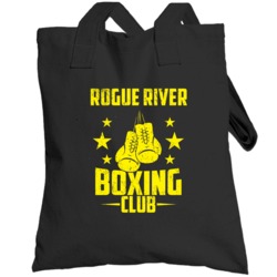 Rogue River Oregon Boxing Club Cool Sports Fitness Totebag