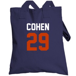 Jersey Back Tarik Cohen Chicago Football Team Fan For Navy Totebag