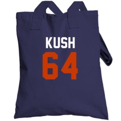 Jersey Back Eric Kush Chicago Football Team Fan For Navy Totebag