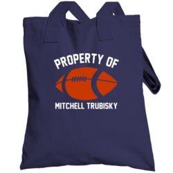 Number One In My Heart Mitchell Trubisky Chicago Football Team Fan Tot