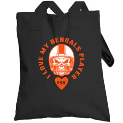 I Love My Player Vontaze Burfict Cincinnati Football Team Fan Totebag