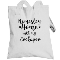 Namastay At Home With My Cockapoo Totebag