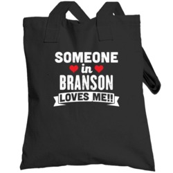 Someone In Branson Missouri Loves Me Funny Cool City Totebag
